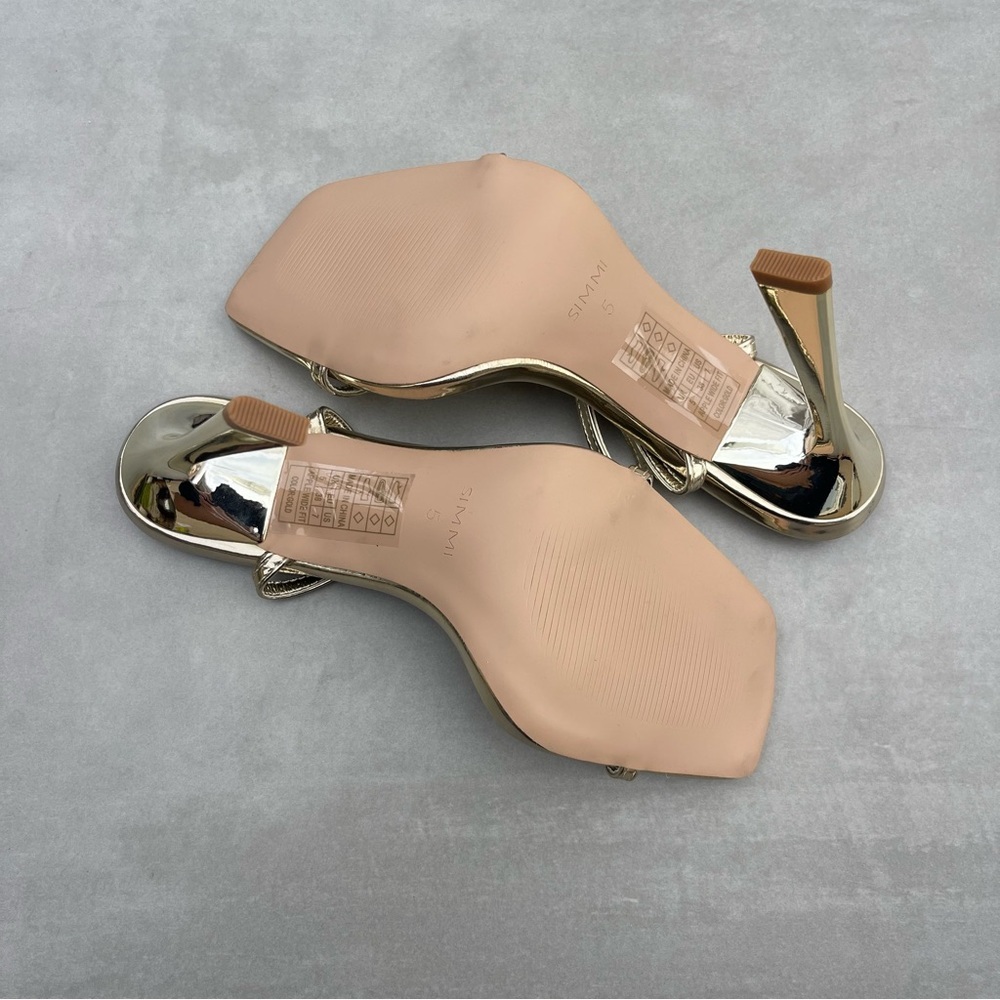 SIMMI London Gold Heel - Picture 5 of 5